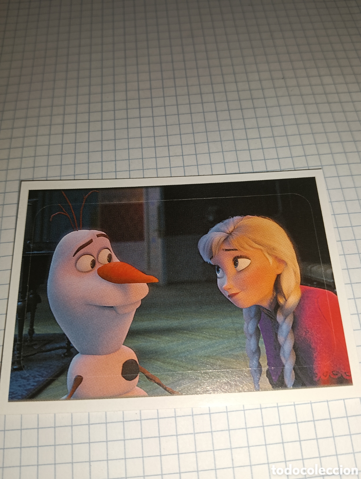 Coleccionismo Cromos antiguos: Cromo 123 Frozen El reino de las nieves