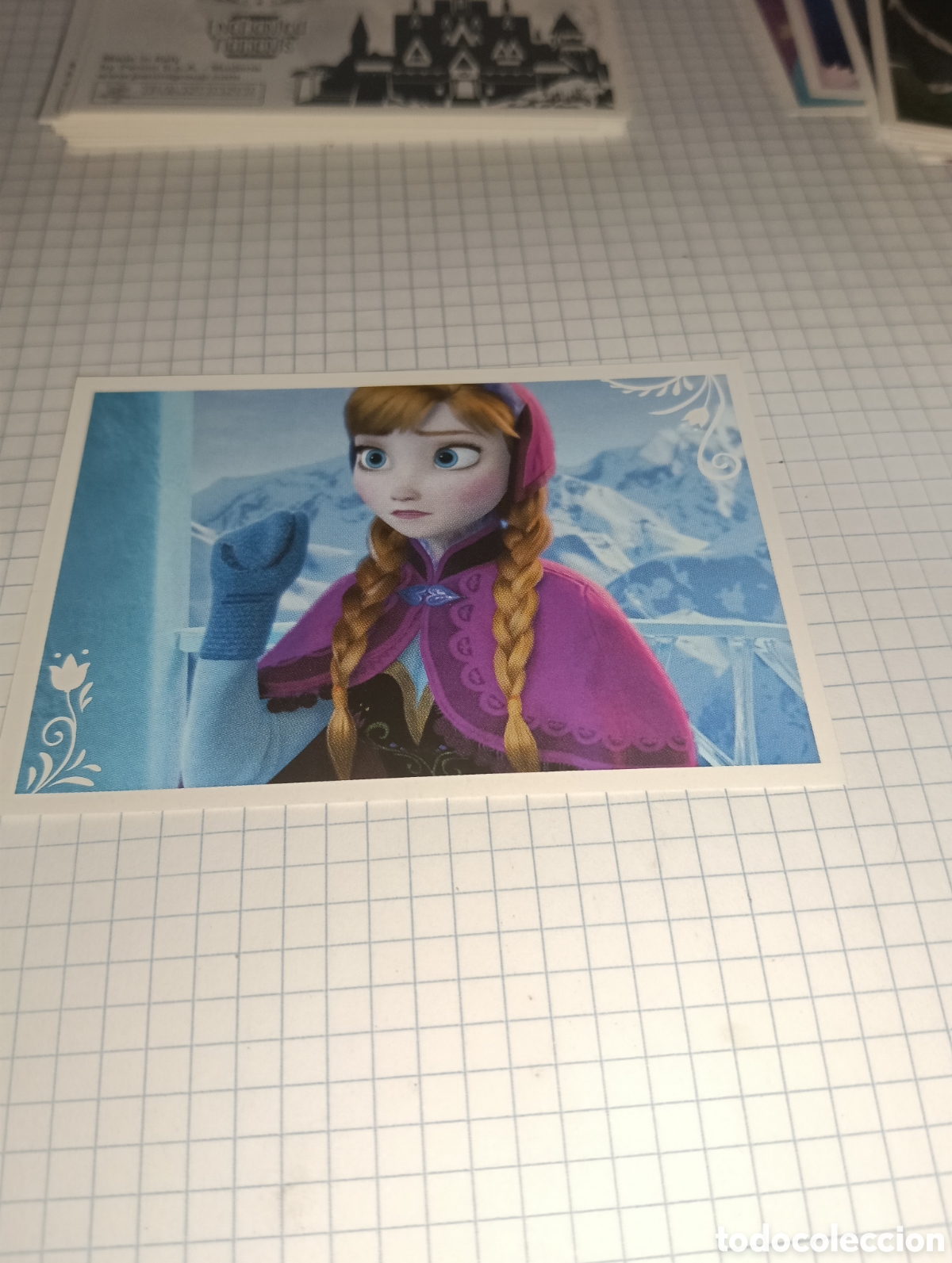 Coleccionismo Cromos antiguos: Cromo 77 Frozen El Reino de las nieves