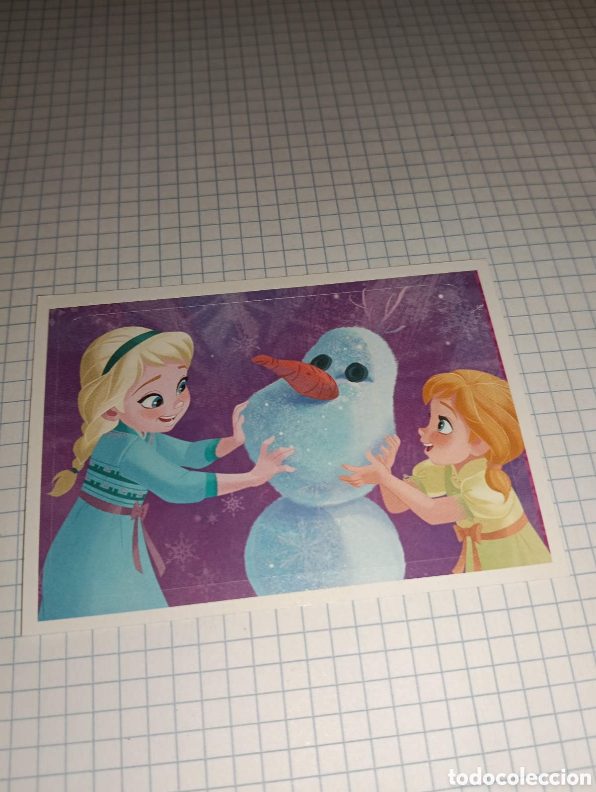 Coleccionismo Cromos antiguos: Cromo 5 Frozen El Reino de las nieves