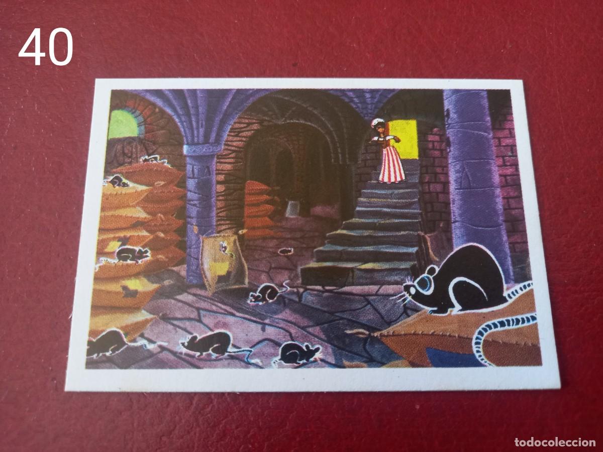 Sammeln alte Sammelbilder: Cromo n.40 mis cuentos 2 EL FLAUTISTA DE HAMELIN - ruiz romero 1973 - sin pegar