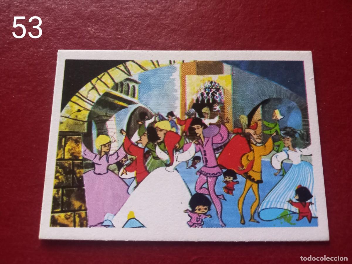 Coleccionismo Cromos antiguos: Cromo n.53 mis cuentos 2 EL FLAUTISTA DE HAMELIN - ruiz romero 1973 - sin pegar