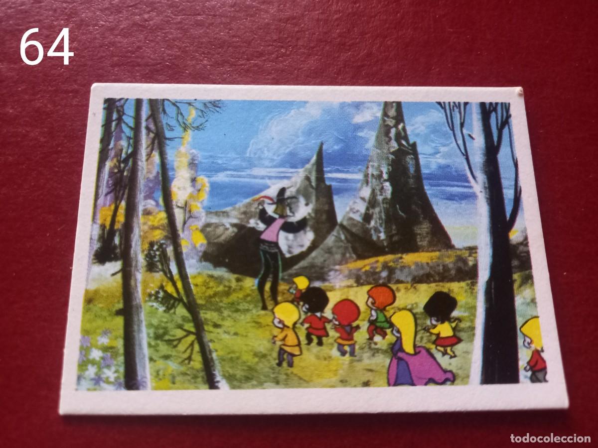 Coleccionismo Cromos antiguos: Cromo n.64 mis cuentos 2 EL FLAUTISTA DE HAMELIN - ruiz romero 1973 - sin pegar