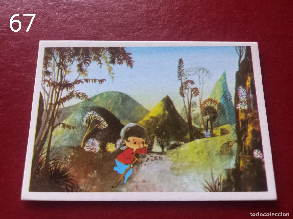 Coleccionismo Cromos antiguos: Cromo n.67 mis cuentos 2 EL FLAUTISTA DE HAMELIN - ruiz romero 1973 - sin pegar