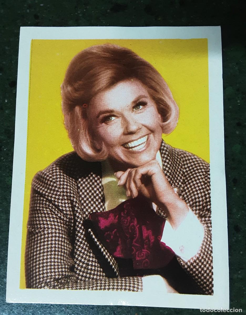 Coleccionismo Cromos antiguos: CROMO DE DORIS DAY DE LA COLECCI&Oacute;N ARTISTAS, EDITORIAL BRUGUERA 1972.