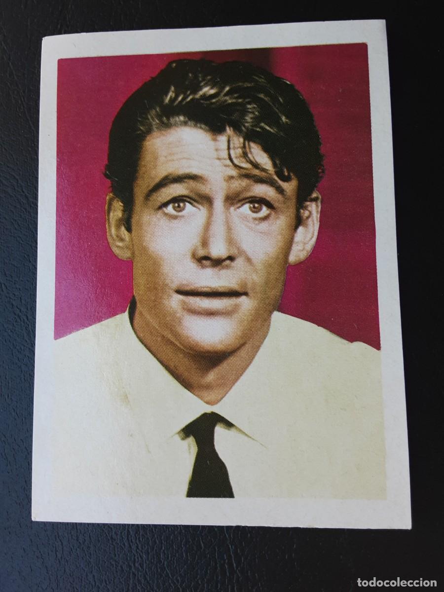 Coleccionismo Cromos antiguos: CROMO DE PETER O'TOOLE DE LA COLECCI&Oacute;N ARTISTAS, EDITORIAL BRUGUERA 1972.