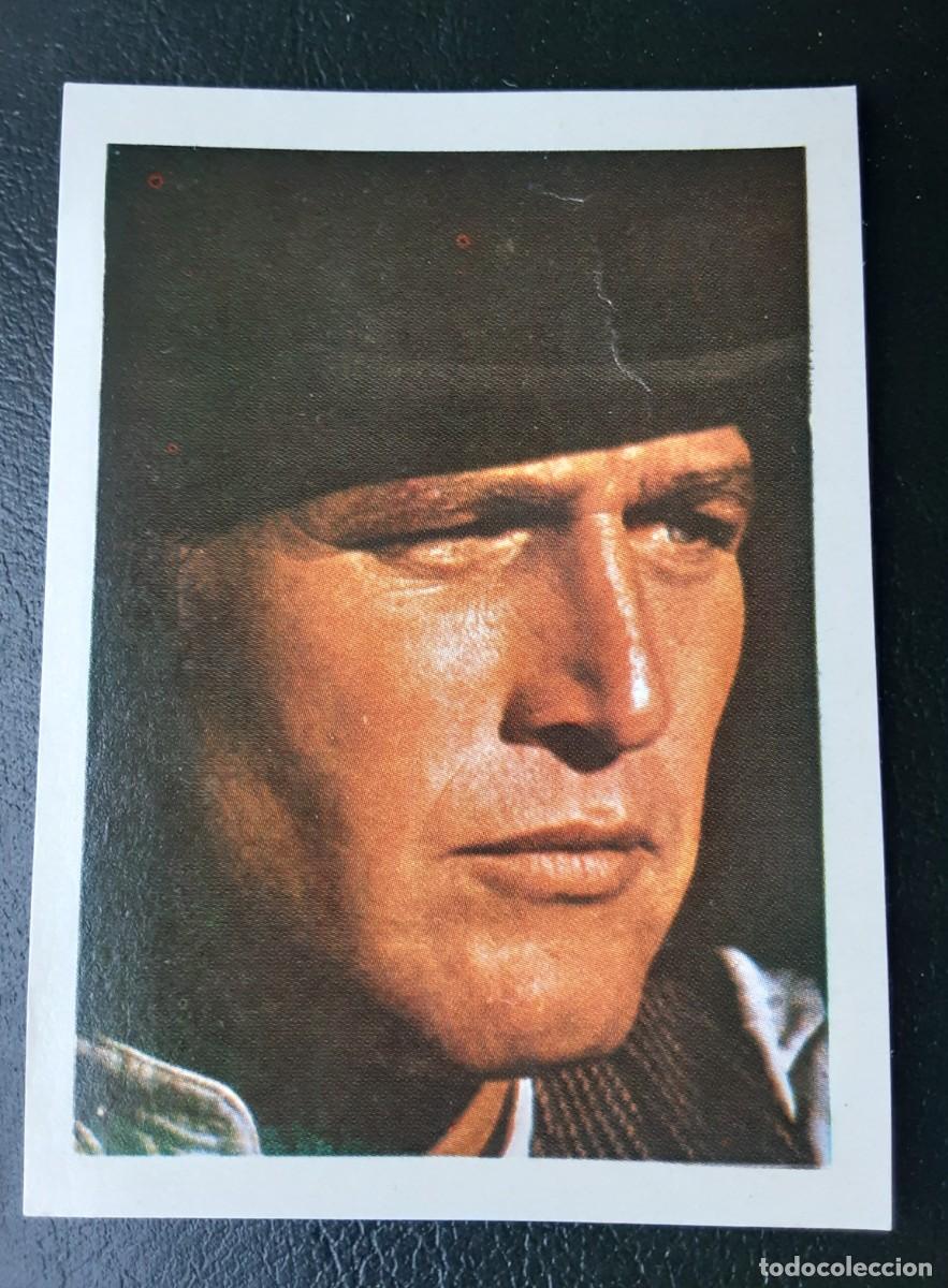 Coleccionismo Cromos antiguos: CROMO DE PAUL NEWMAN DE LA COLECCI&Oacute;N ARTISTAS, EDITORIAL BRUGUERA 1972.