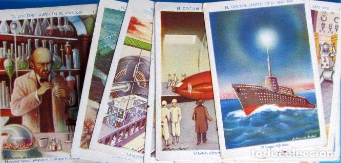 Coleccionismo cromos antiguos: LOTE DE CROMOS. CROMOS SUELTOS; 1,00 &euro;. EL DOCTOR FAUSTH EN EL A&Ntilde;O 2000. CHOCOLATES EVARISTO JUNCOSA