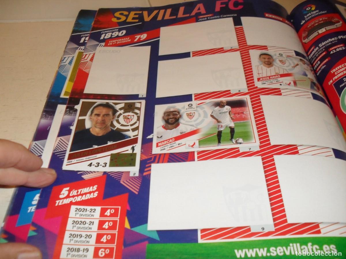 Coleccionismo Cromos antiguos: LAMINA,CON 3 CROMOS(LEASE)N&ordm; 37-38,COLECCION OFICIAL CROMOS,LIGA 2022-2023.PANINIA
