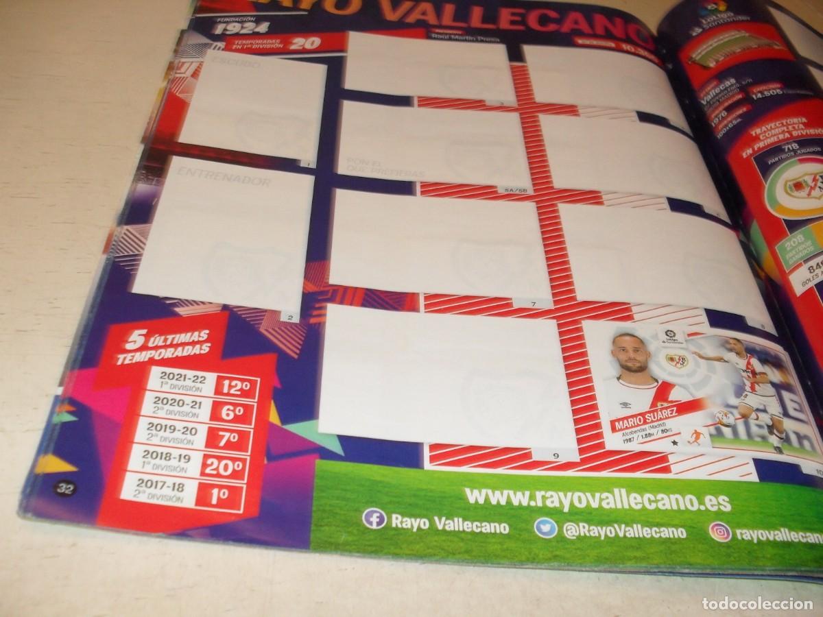Coleccionismo Cromos antiguos: LAMINA,CON 3 CROMOS(LEASE)N&ordm; 31-32,COLECCION OFICIAL CROMOS,LIGA 2022-2023.PANINIA