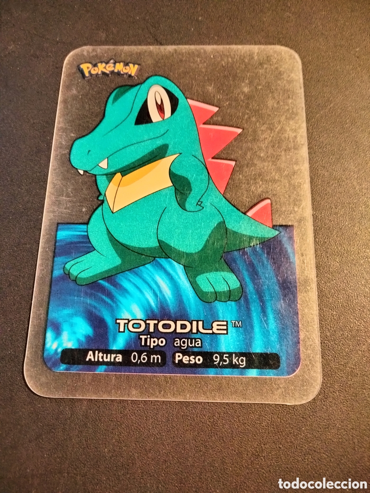 Collezionismo Figurine antiche: TOTODILE # 7 POKEMON LAMINCARDS NEW COLLECTION 2006 EDIBAS