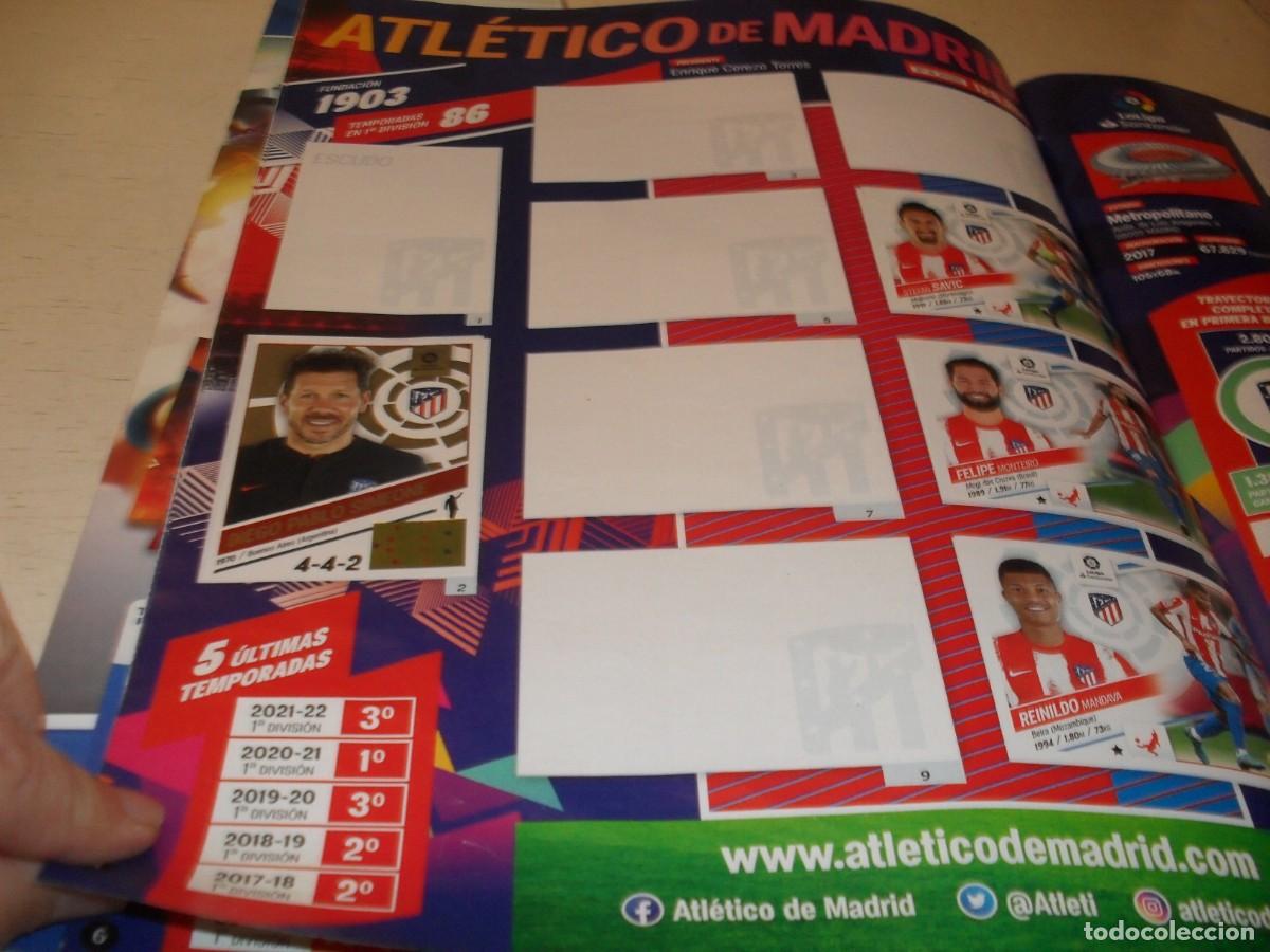Coleccionismo Cromos antiguos: LAMINA,CON 6 CROMOS(LEASE)N&ordm; 7-8,COLECCION OFICIAL CROMOS,LIGA 2022-2023.PANINIA