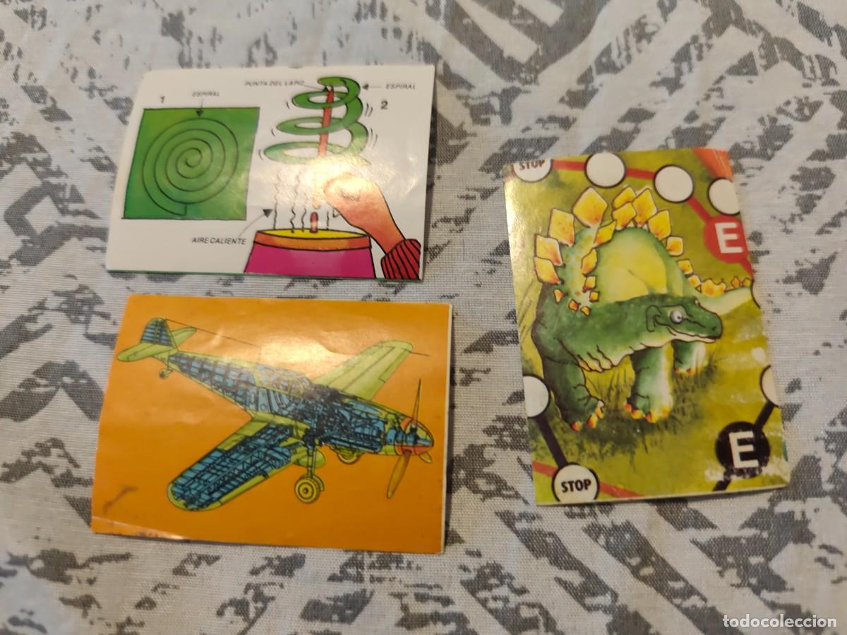Coleccionismo Cromos antiguos: Lote 3 cromos. El libro de los juegos de Bimbo