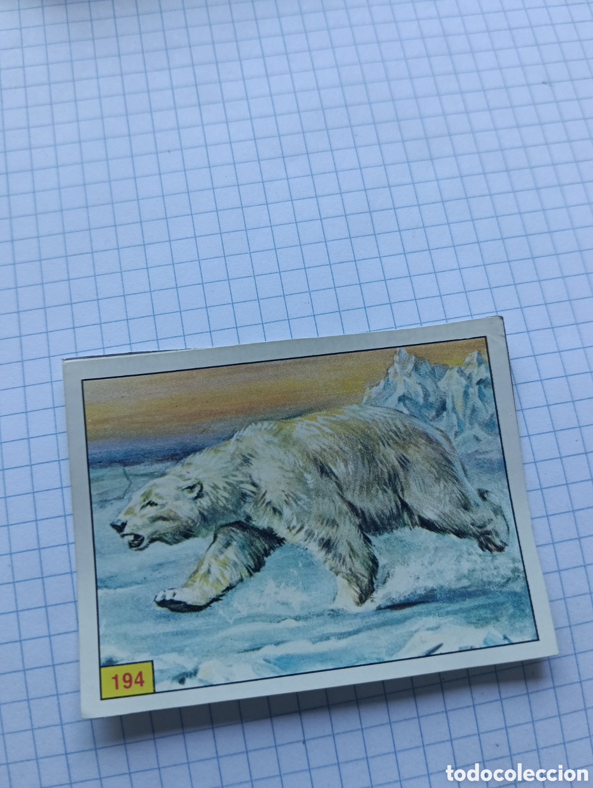Coleccionismo Cromos antiguos: Cromo 194 Mam&iacute;feros 1984 Panini Recuperado