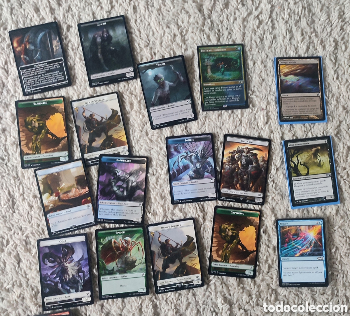 Coleccionismo cromos antiguos: Magic, lote de 375 cartas variadas. - Foto 7