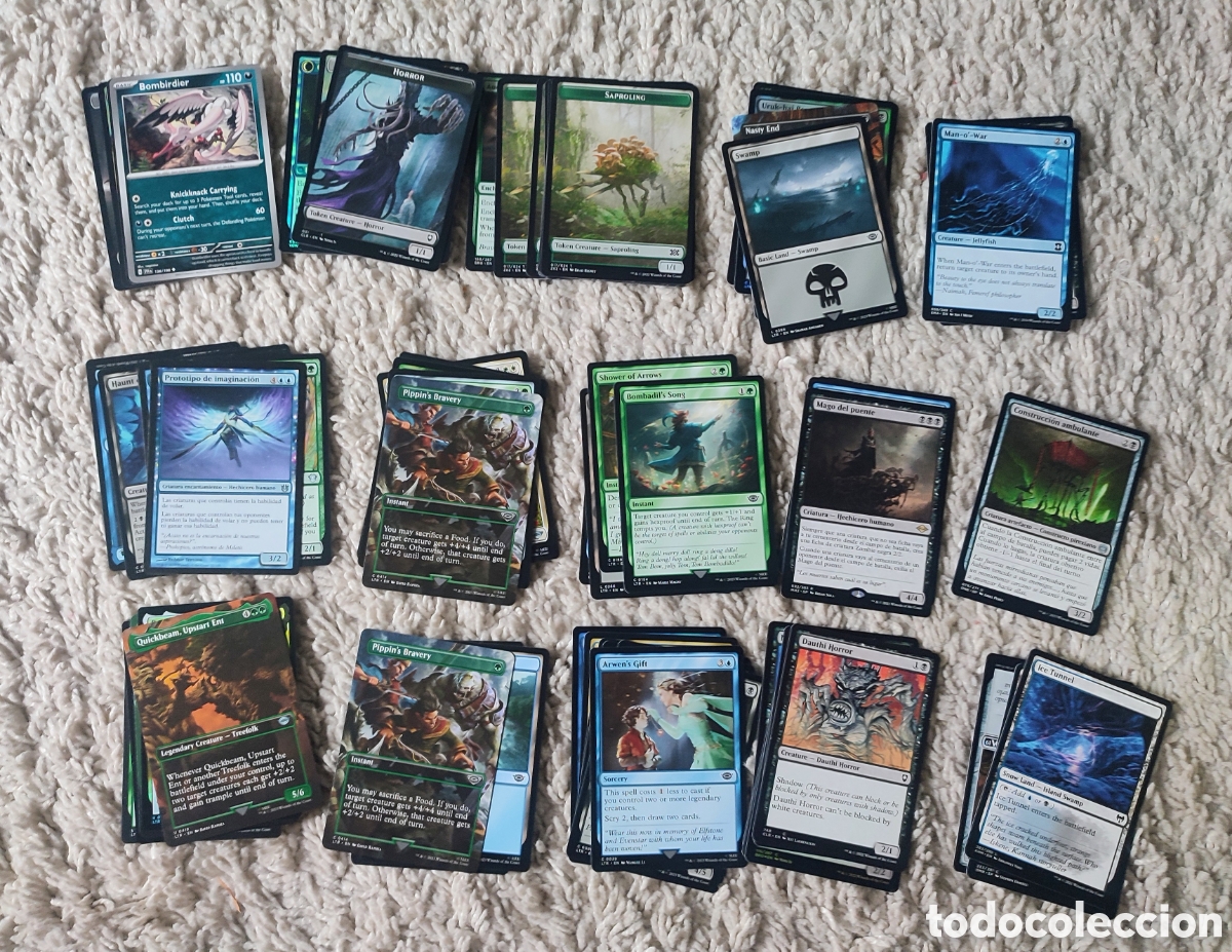 Coleccionismo cromos antiguos: Magic, lote de 375 cartas variadas. - Foto 11