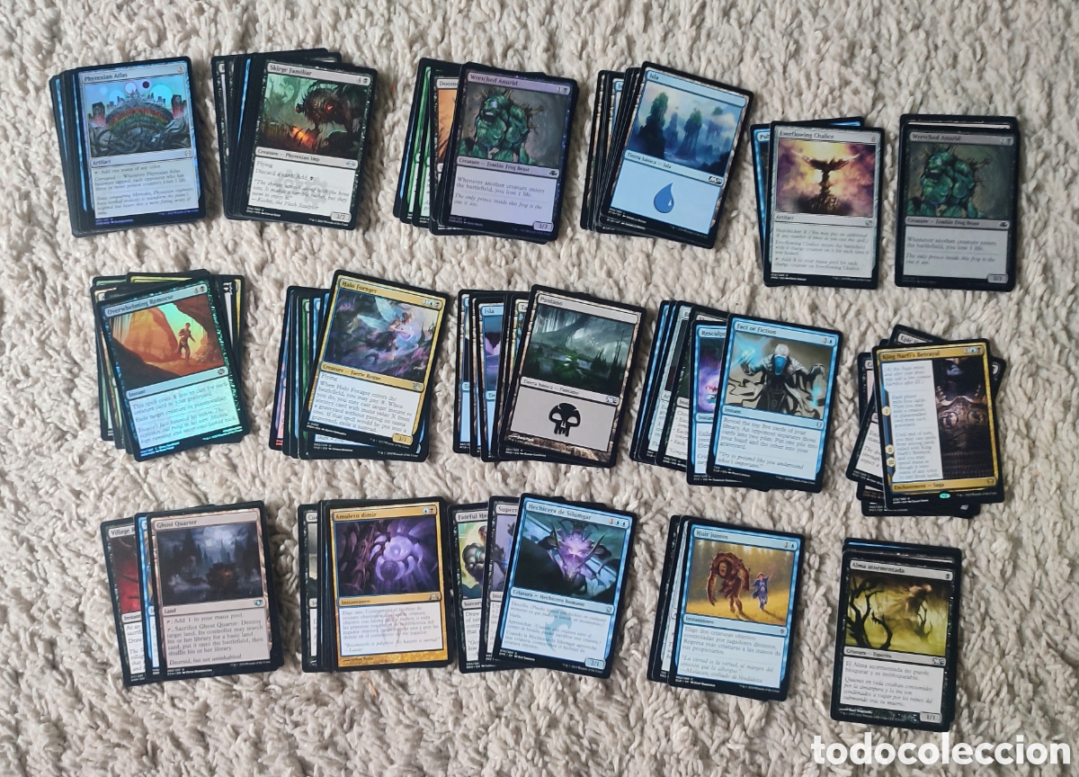 Coleccionismo cromos antiguos: Magic, lote de 375 cartas variadas. - Foto 12