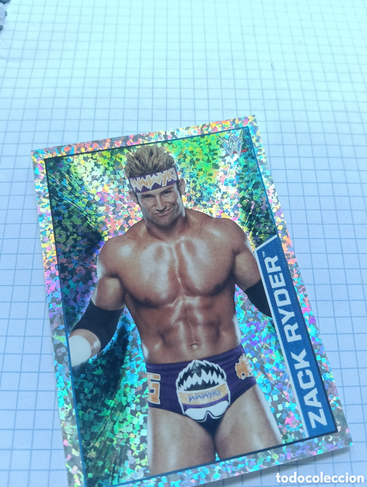 Coleccionismo Cromos antiguos: Cromo 173 Topps 2015 Presing catch WWE