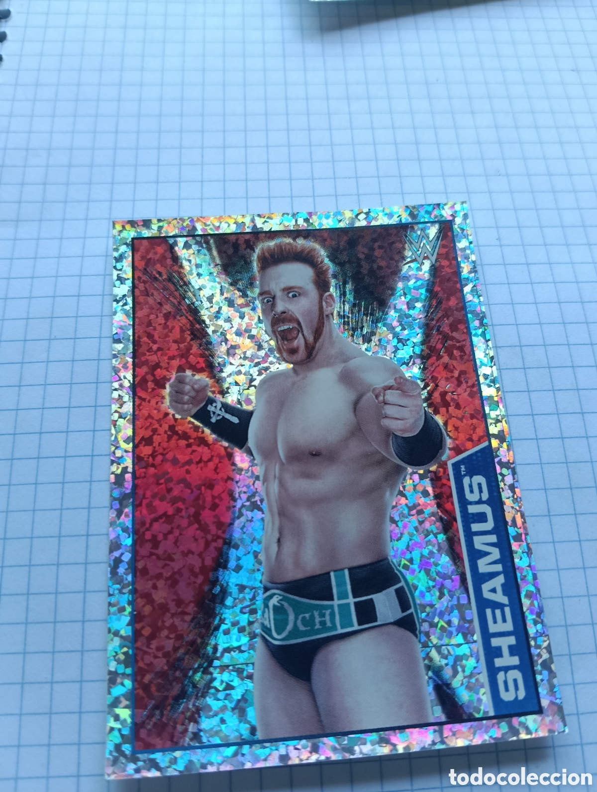 Coleccionismo Cromos antiguos: Cromo 133 Topps 2015 Presing catch WWE