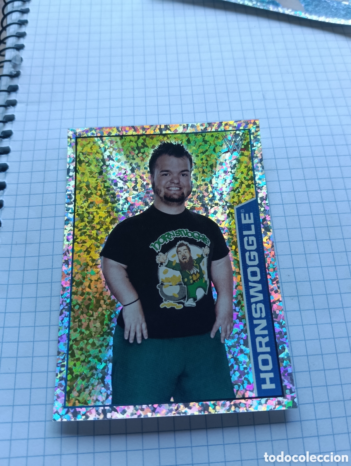 Coleccionismo Cromos antiguos: Cromo 44 Topps 2015 Presing catch WWE