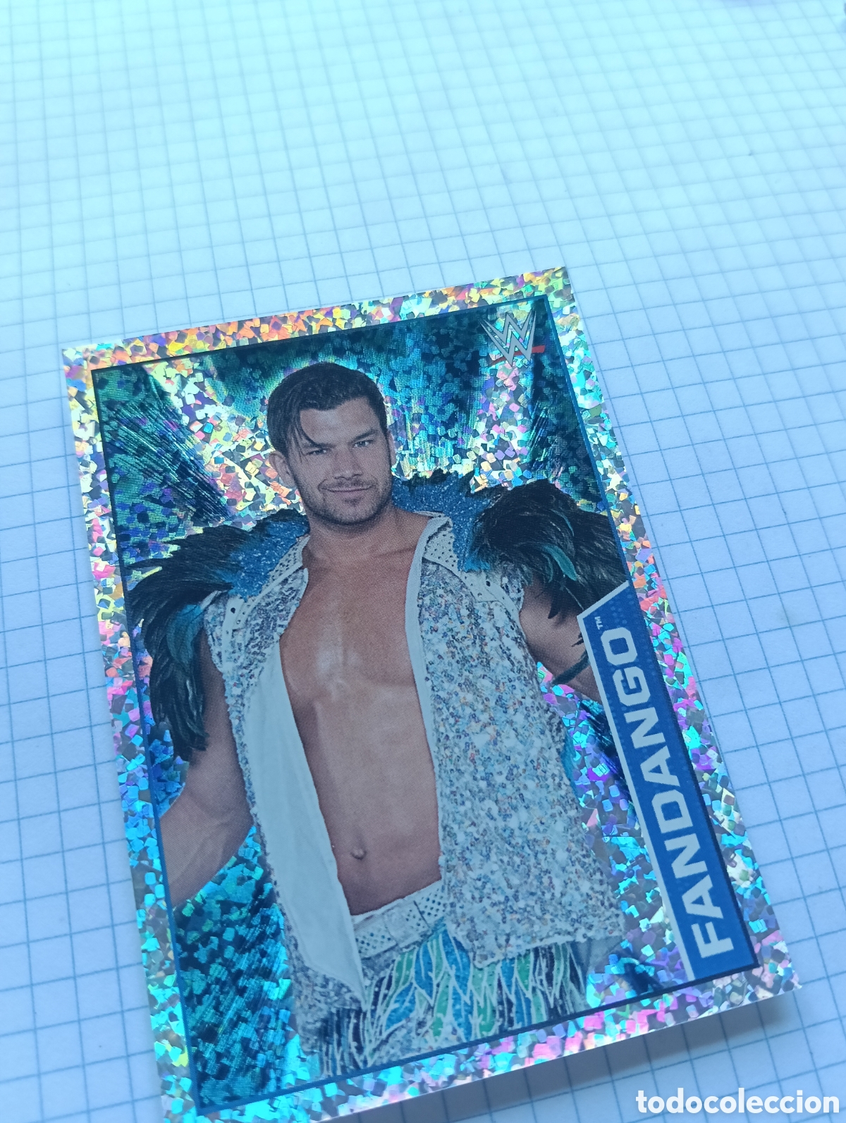 Coleccionismo Cromos antiguos: Cromo 34 Topps 2015 Presing catch WWE