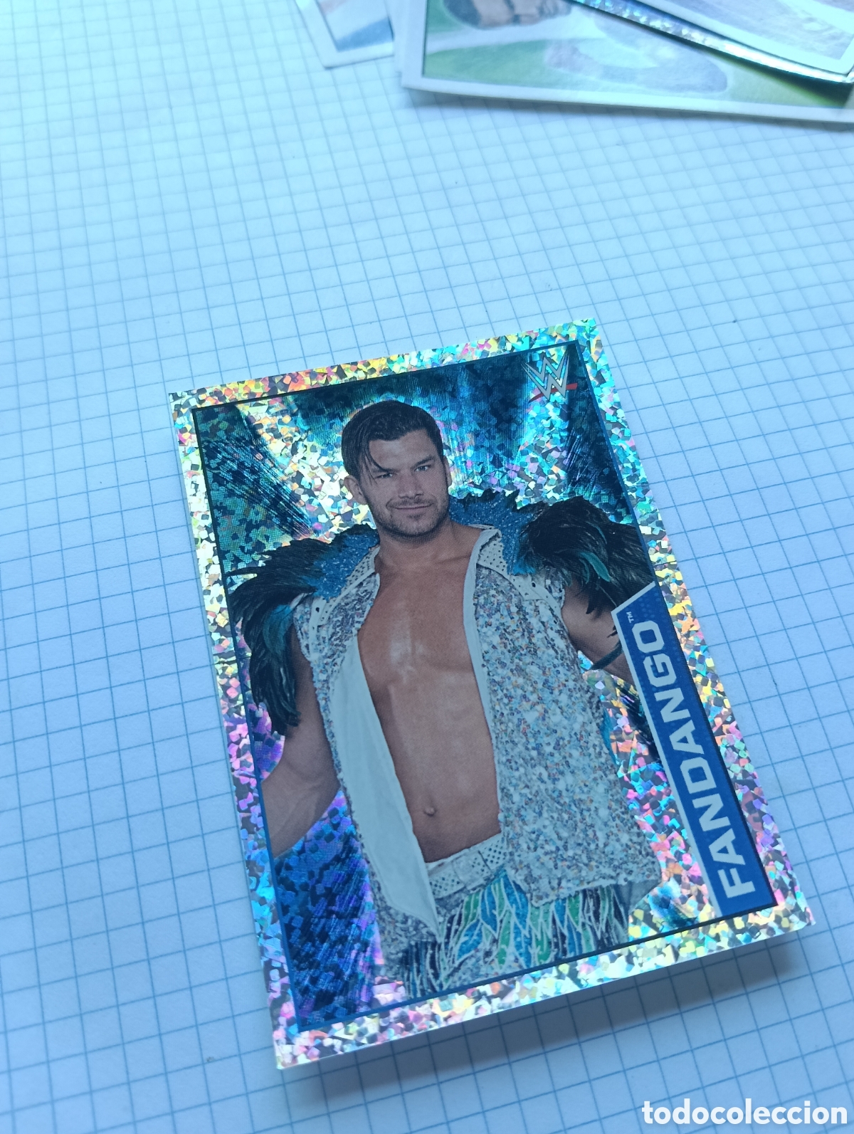 Coleccionismo Cromos antiguos: Cromo 34 Topps 2015 Presing catch WWE