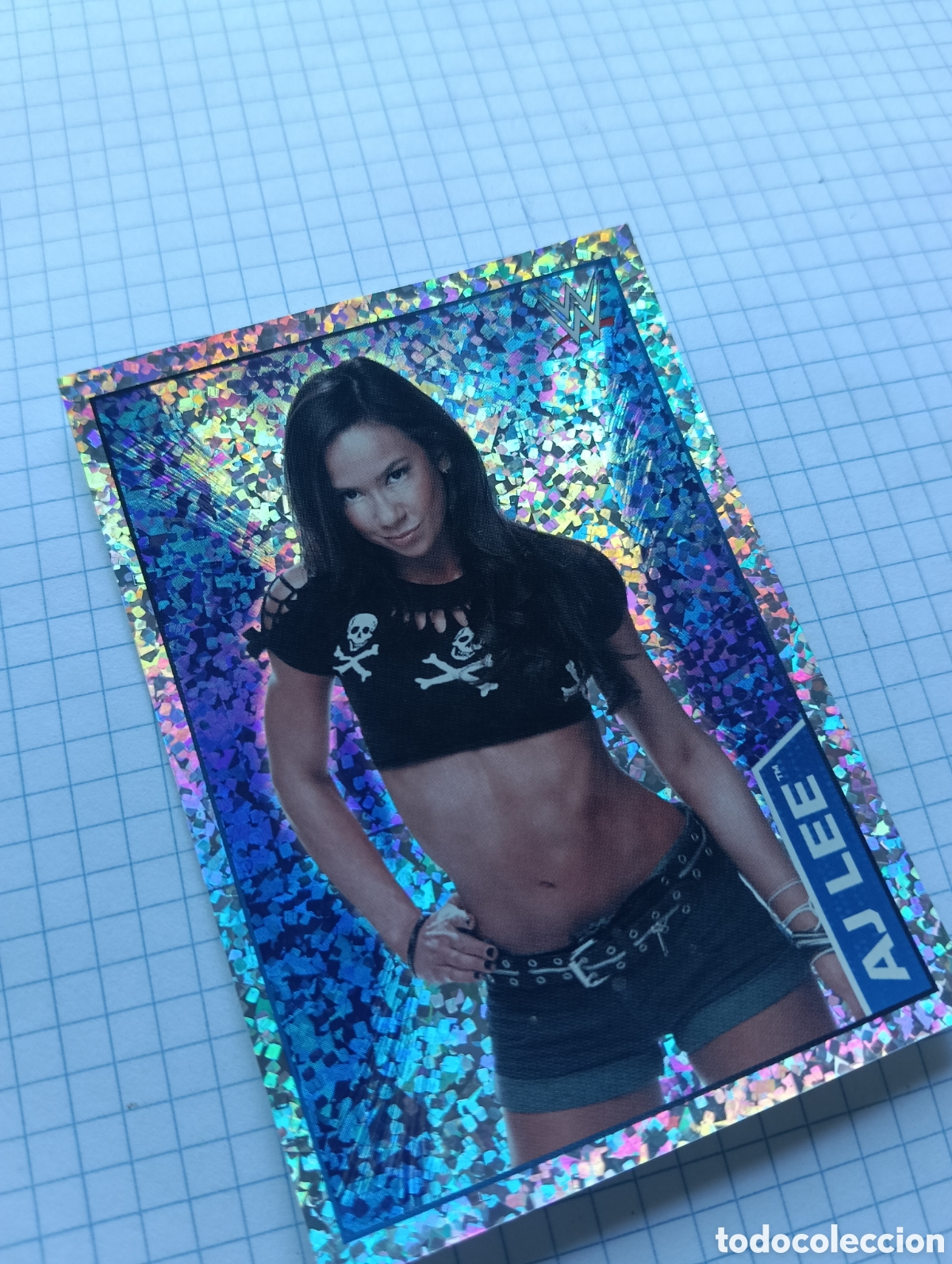 Coleccionismo Cromos antiguos: Cromo 6 Topps 2015 Presing catch WWE