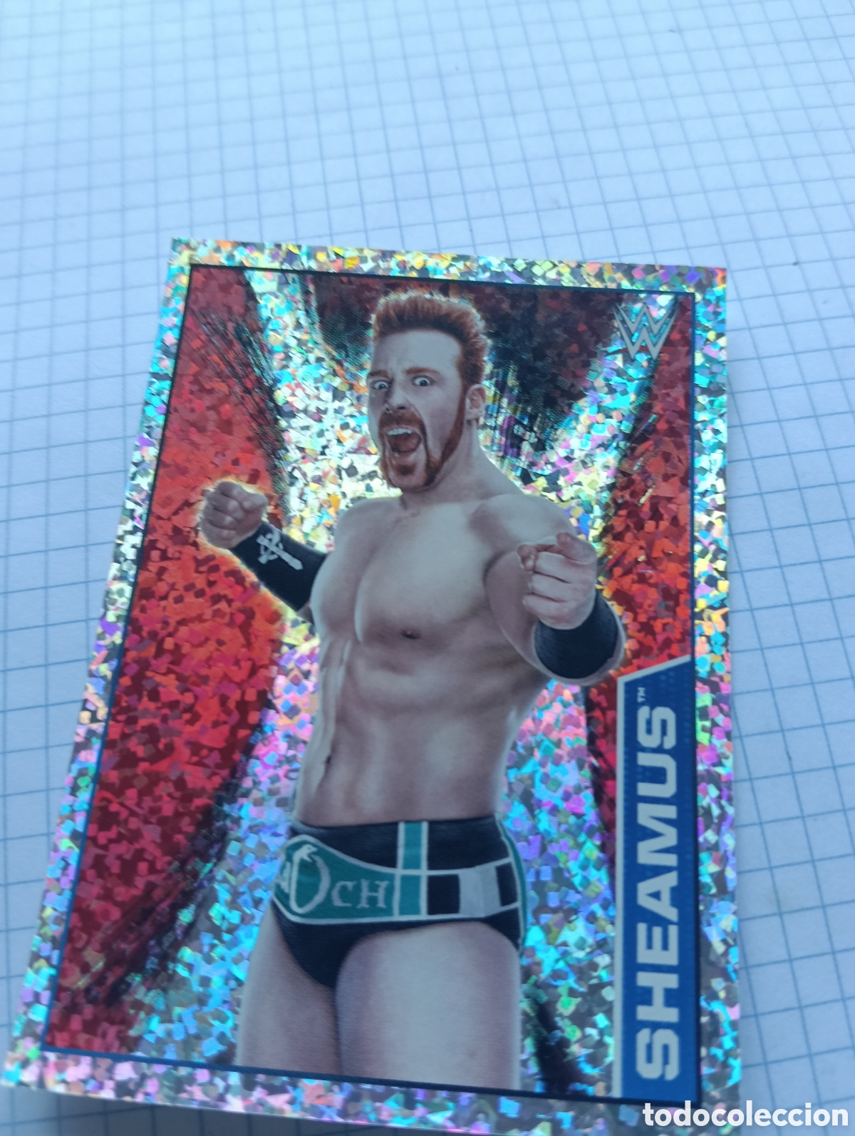 Coleccionismo Cromos antiguos: Cromo 133 Topps 2015 Presing Catch WWE
