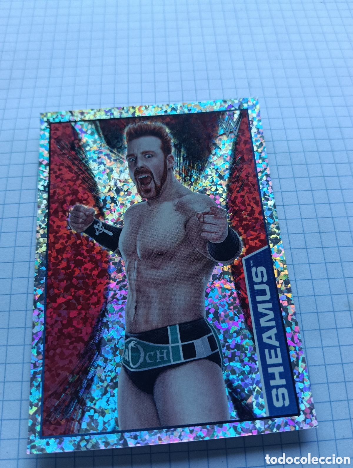 Coleccionismo Cromos antiguos: Cromo 133 Topps 2015 Presing catch WWE