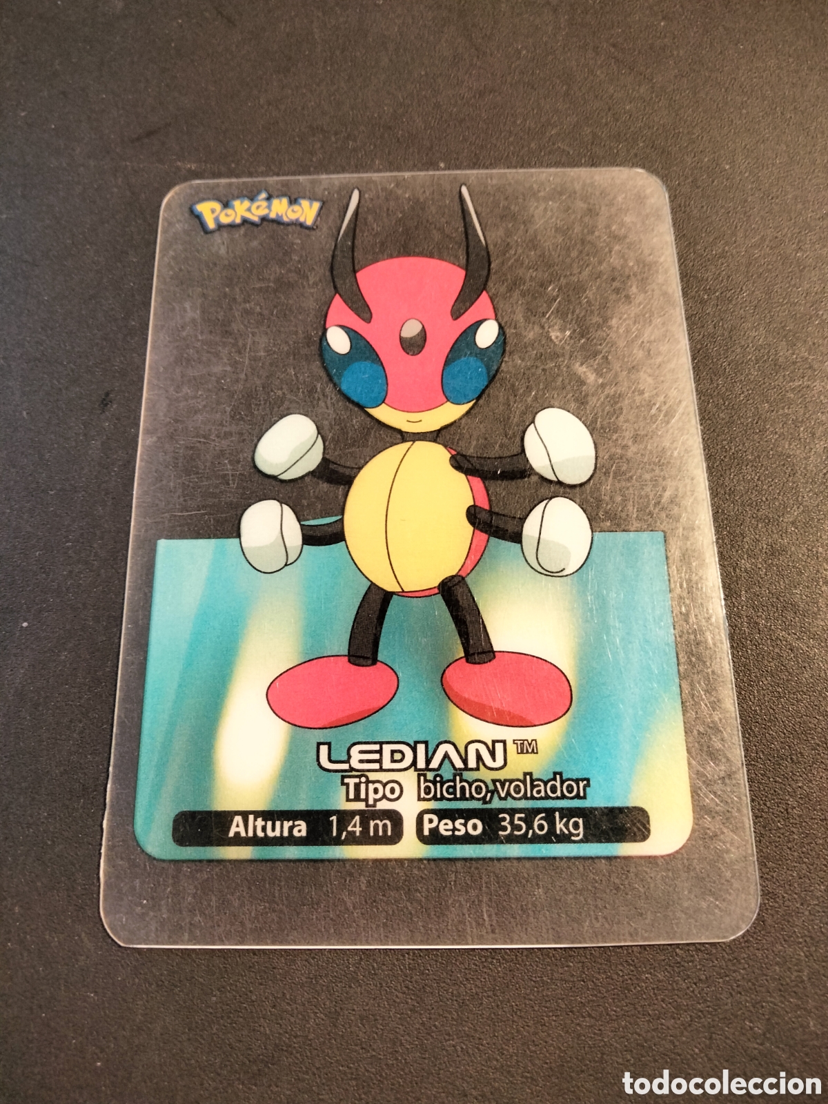 Coleccionismo Cromos antiguos: LEDIAN # 15 POKEMON LAMINCARDS NEW COLLECTION 2006 EDIBAS