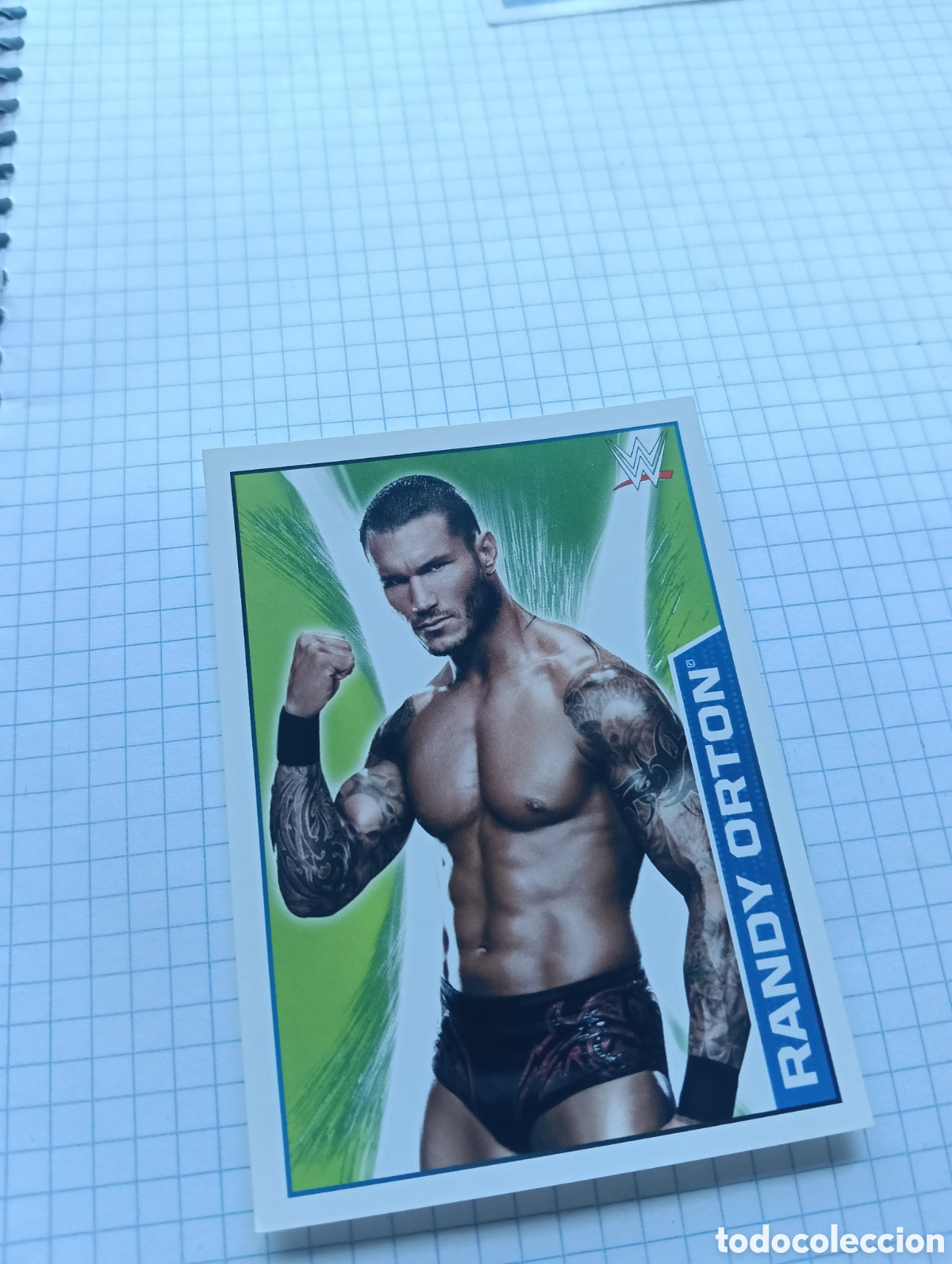 Coleccionismo Cromos antiguos: Cromo 127 Topps 2015 Presing catch WWE