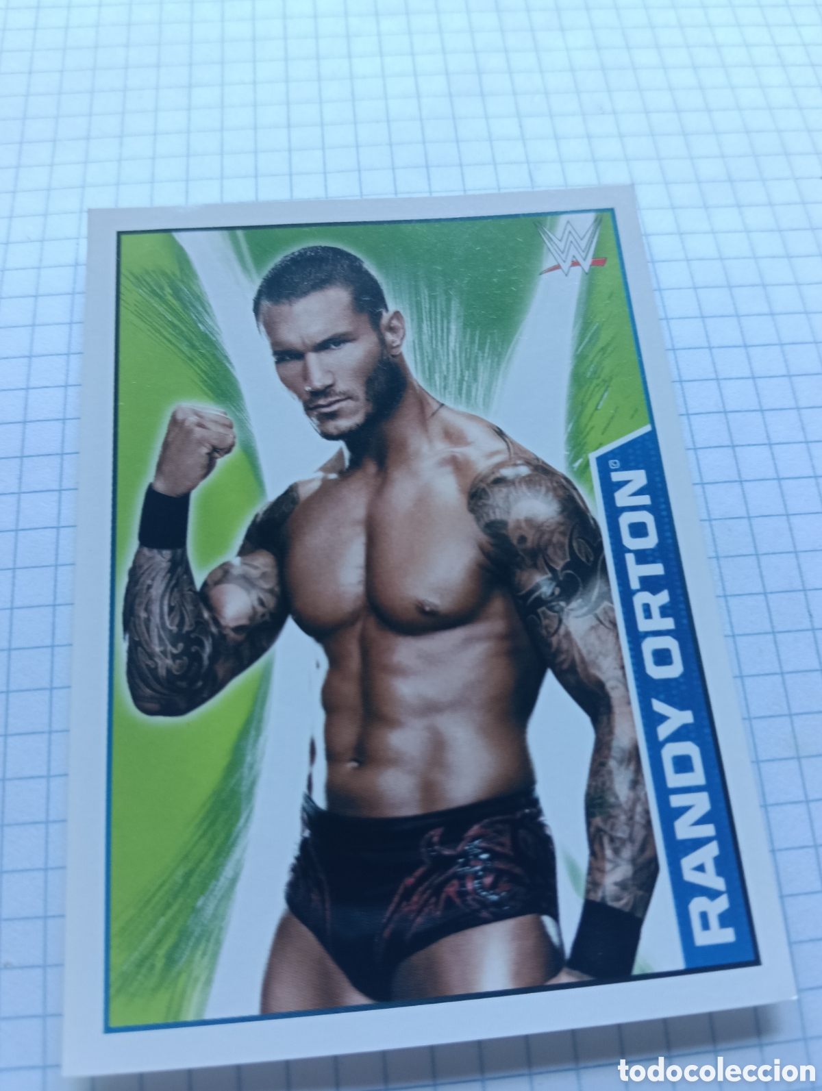 Coleccionismo Cromos antiguos: Cromo 127 Topps 2015 Presing catch WWE