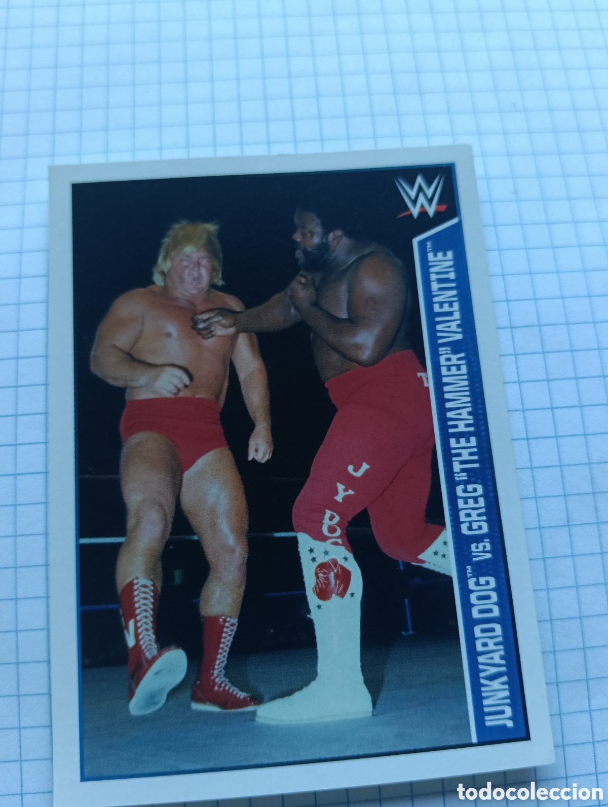 Coleccionismo Cromos antiguos: Cromo 97 Topps 2015 Presing catch WWE