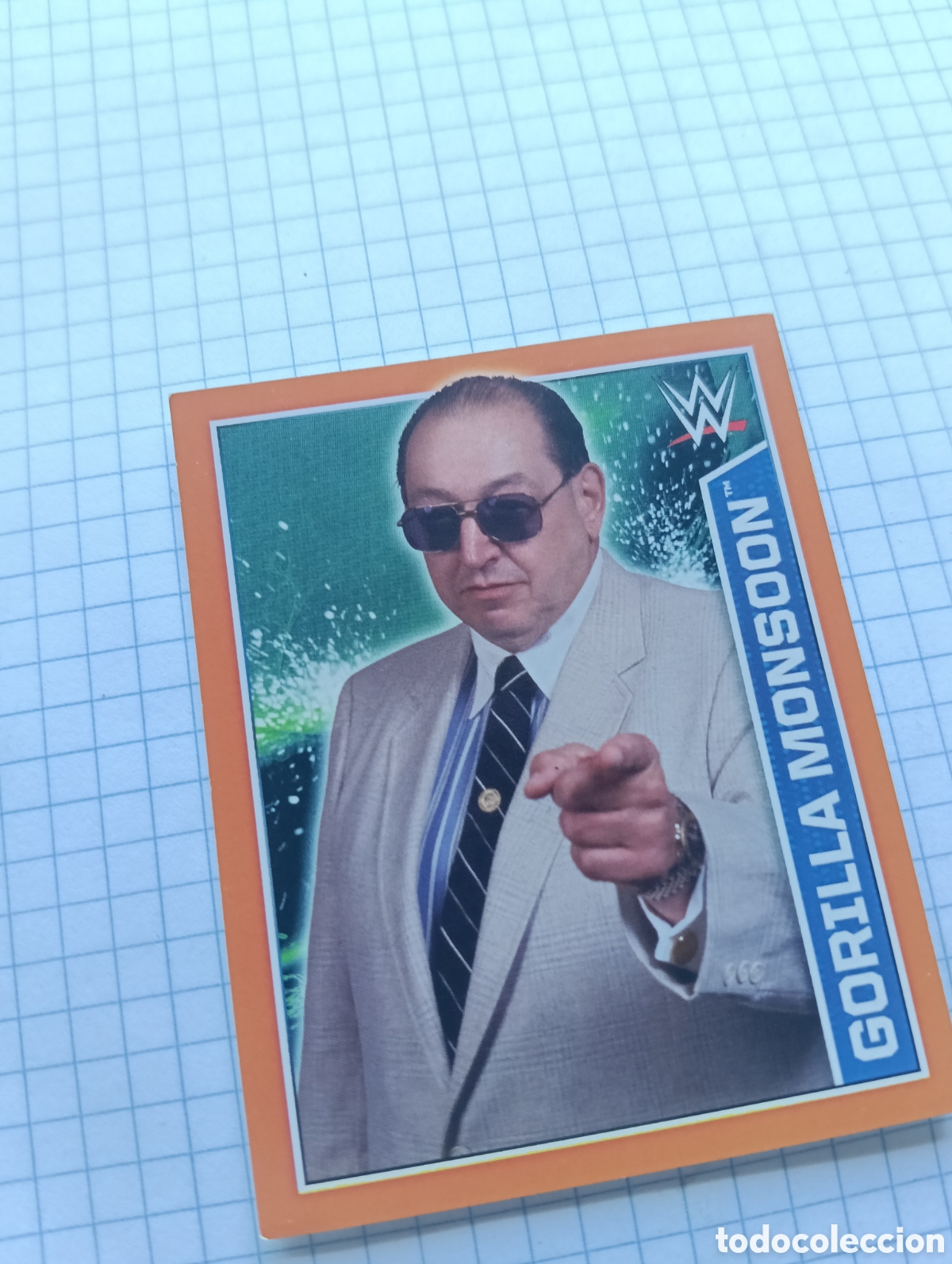Coleccionismo Cromos antiguos: Cromo 177 Topps 2015 Presing catch WWE