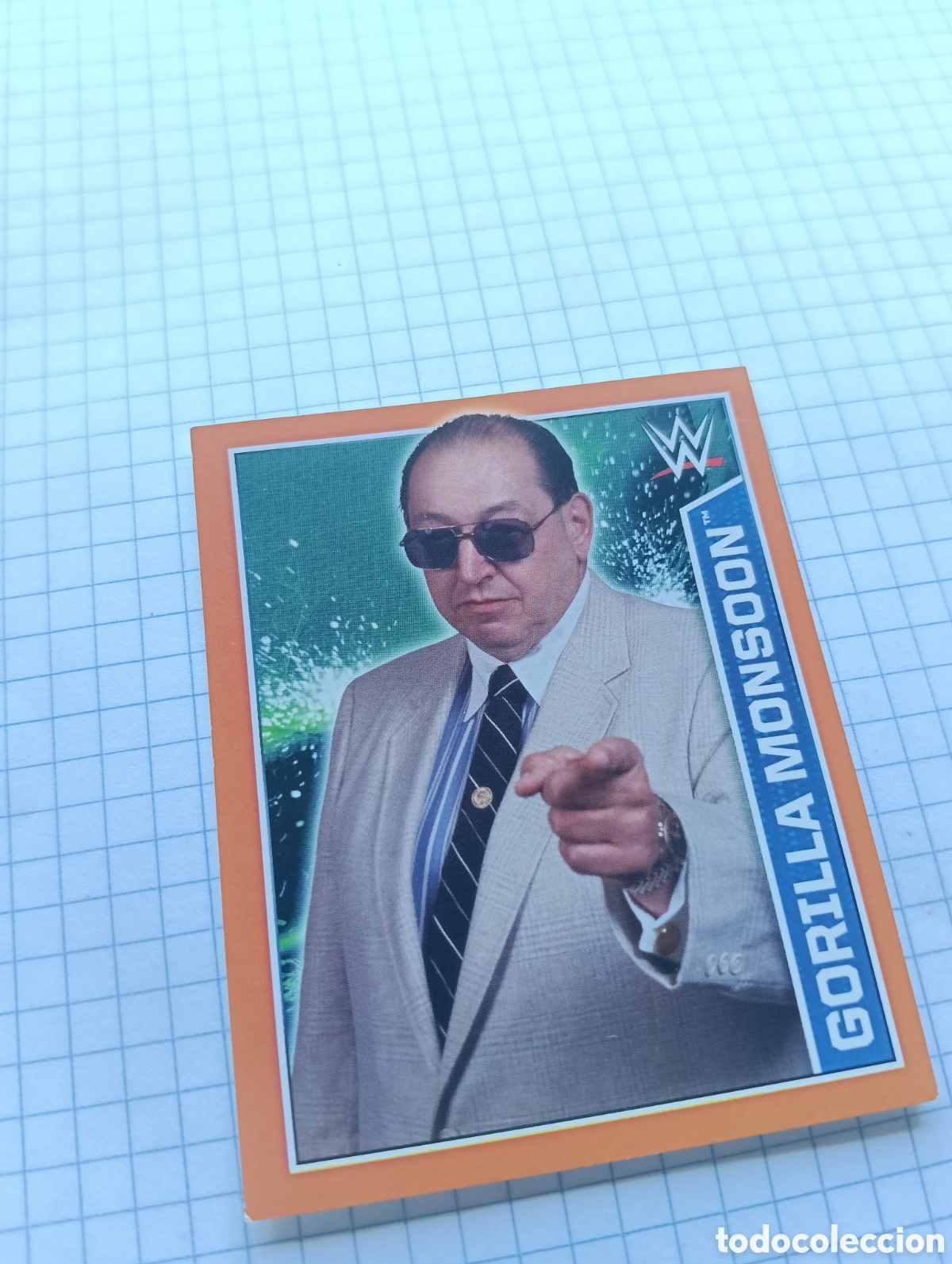 Coleccionismo Cromos antiguos: Cromo 177 Topps 2015 Presing catch WWE