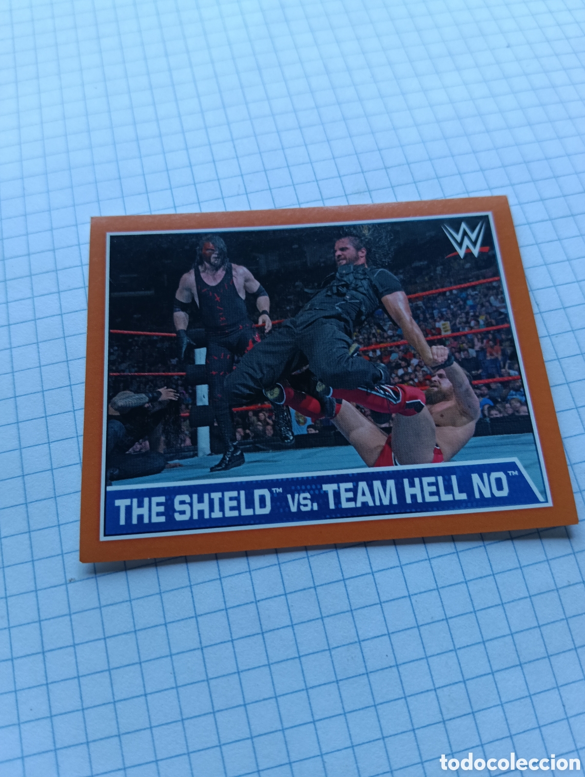 Coleccionismo Cromos antiguos: Cromo 166 Topps 2015 Presing catch WWE