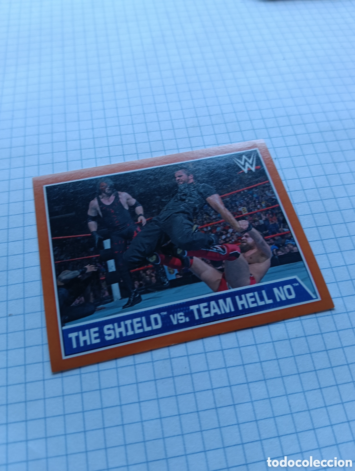 Coleccionismo Cromos antiguos: Cromo 166 Topps 2015 Presing catch WWE