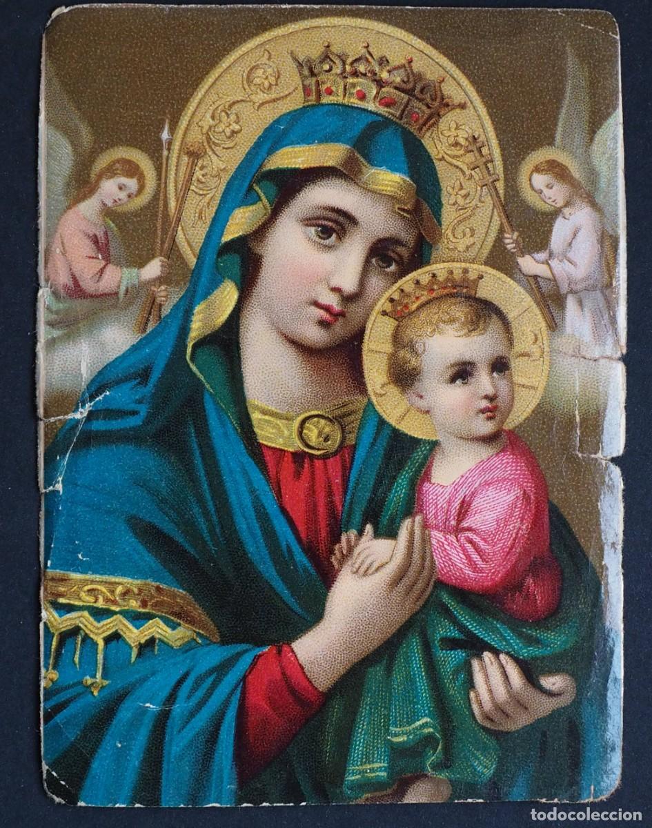 Coleccionismo Cromos antiguos: ANTIGUO CROMO RELIGIOSO: CHOCOLATES DUBOIS. MURCIA