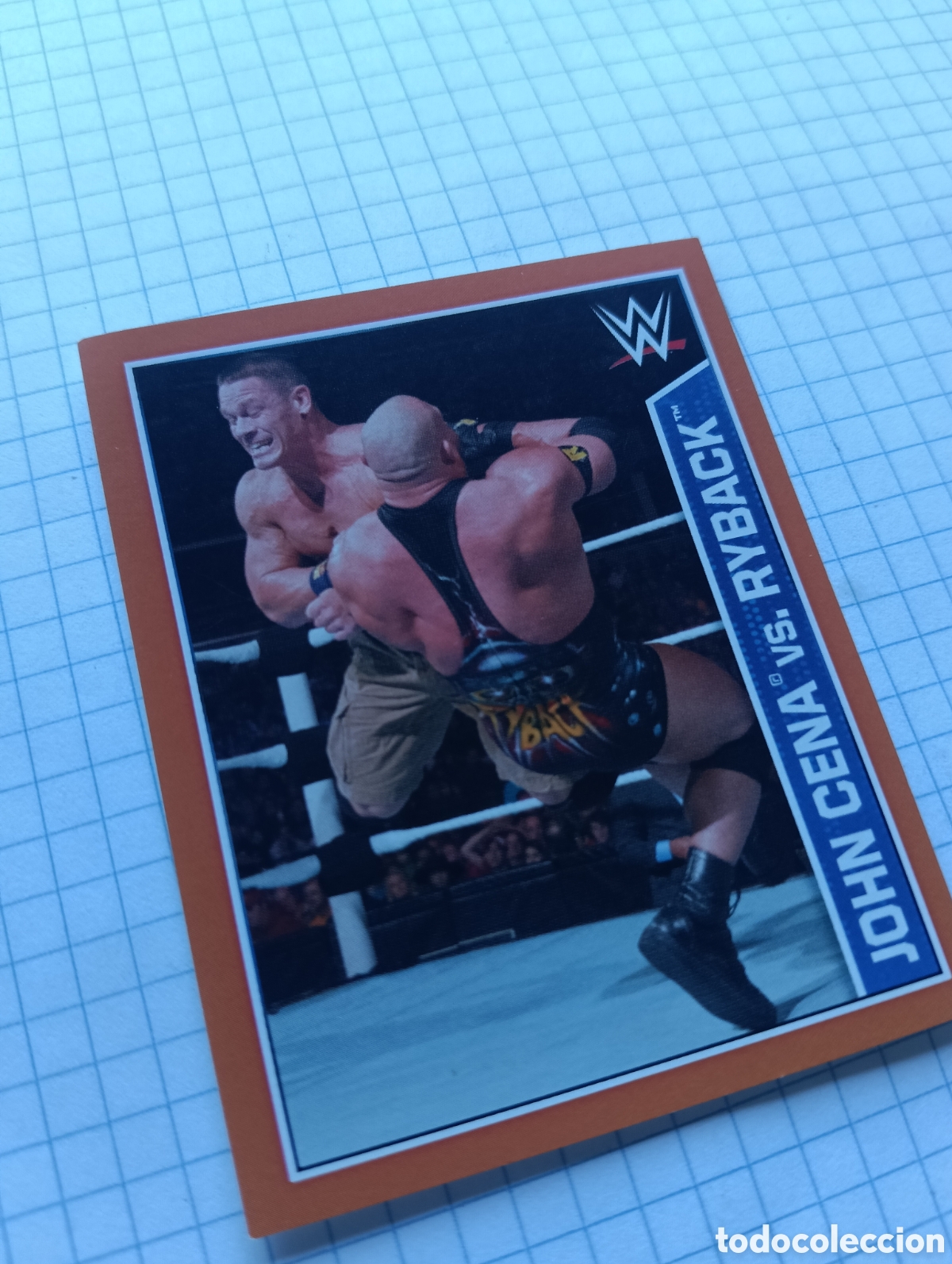 Coleccionismo Cromos antiguos: Cromo 162 Topps 2015 Presing catch WWE
