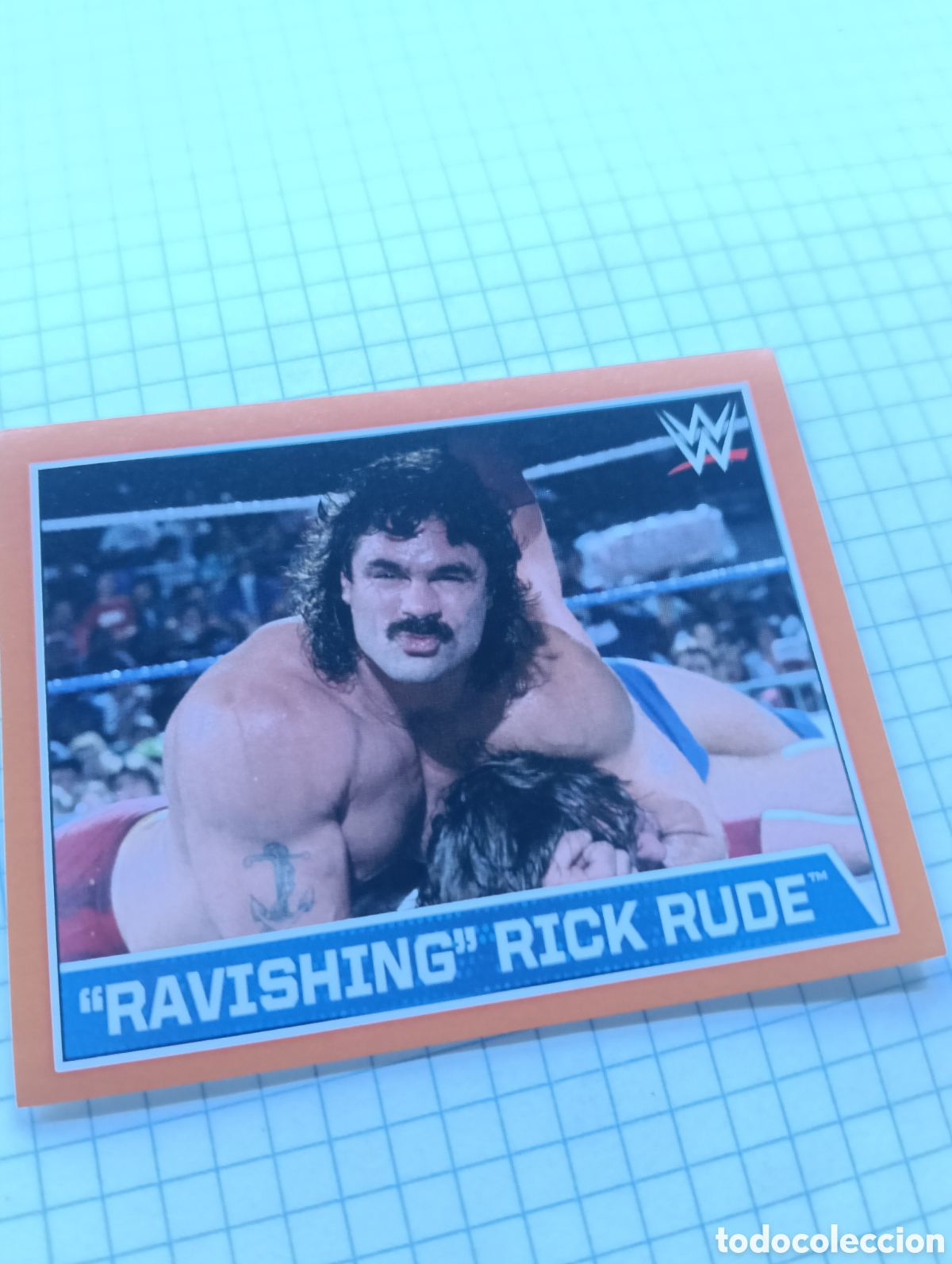 Coleccionismo Cromos antiguos: Cromo 155 Topps 2015 Presing catch WWE