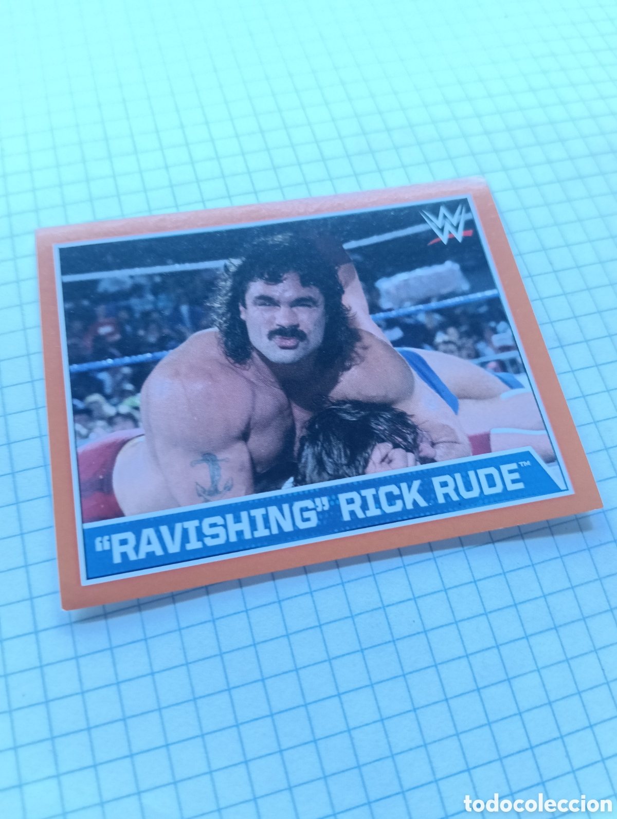Coleccionismo Cromos antiguos: Cromo 155 Topps 2015 Presing catch WWE