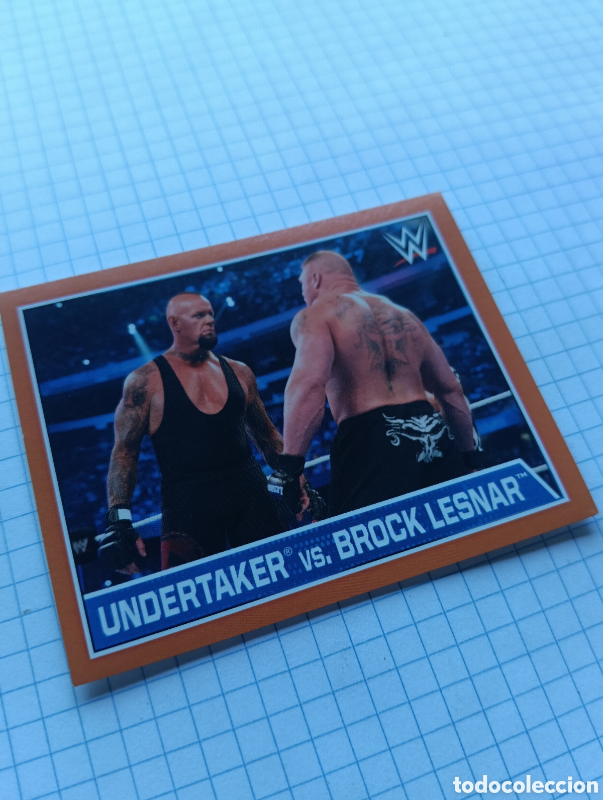 Coleccionismo Cromos antiguos: Cromo 150 Topps 2015 Presing catch WWE