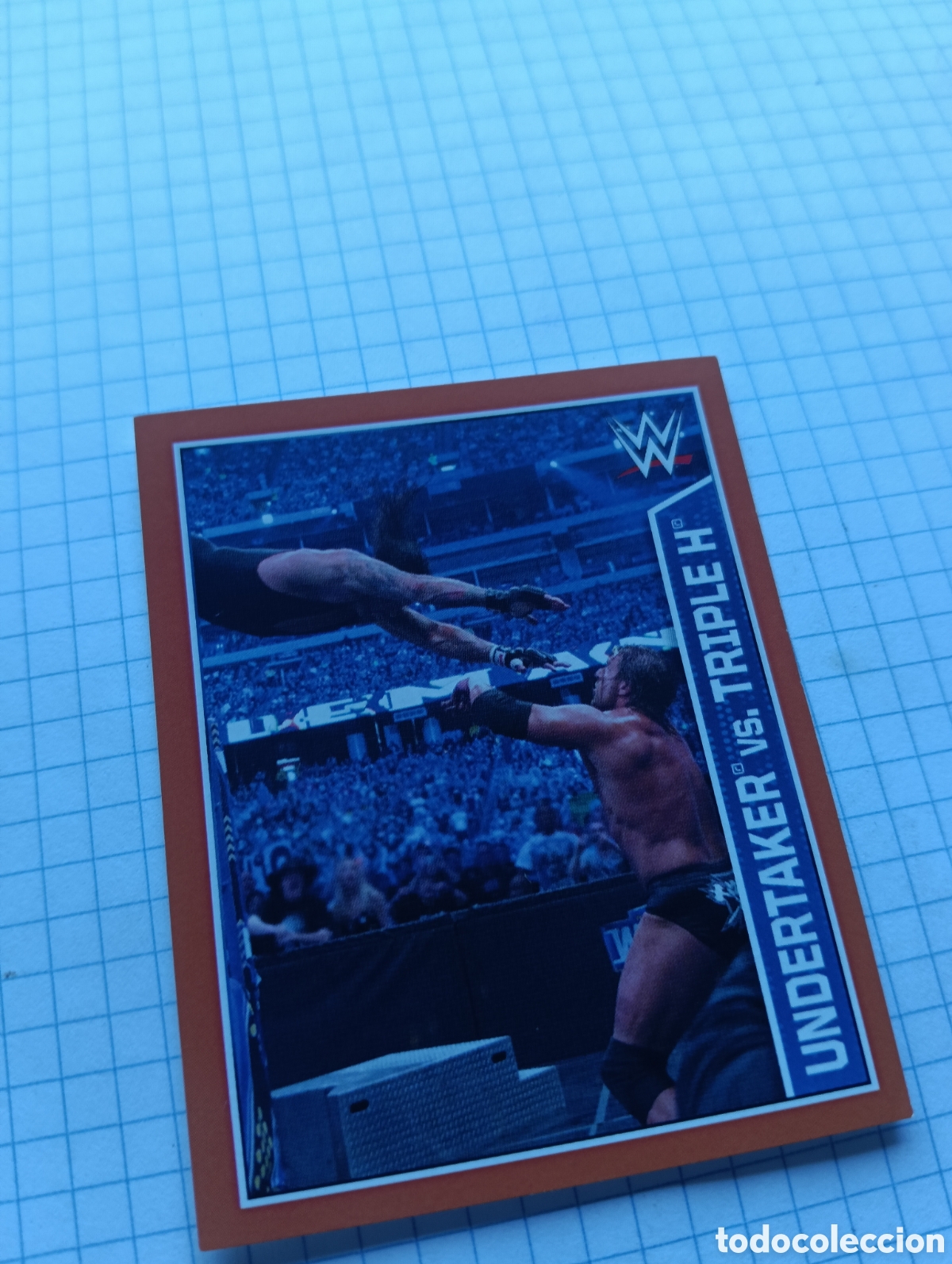 Coleccionismo Cromos antiguos: Cromo 147 Topps 2015 Presing catch WWE