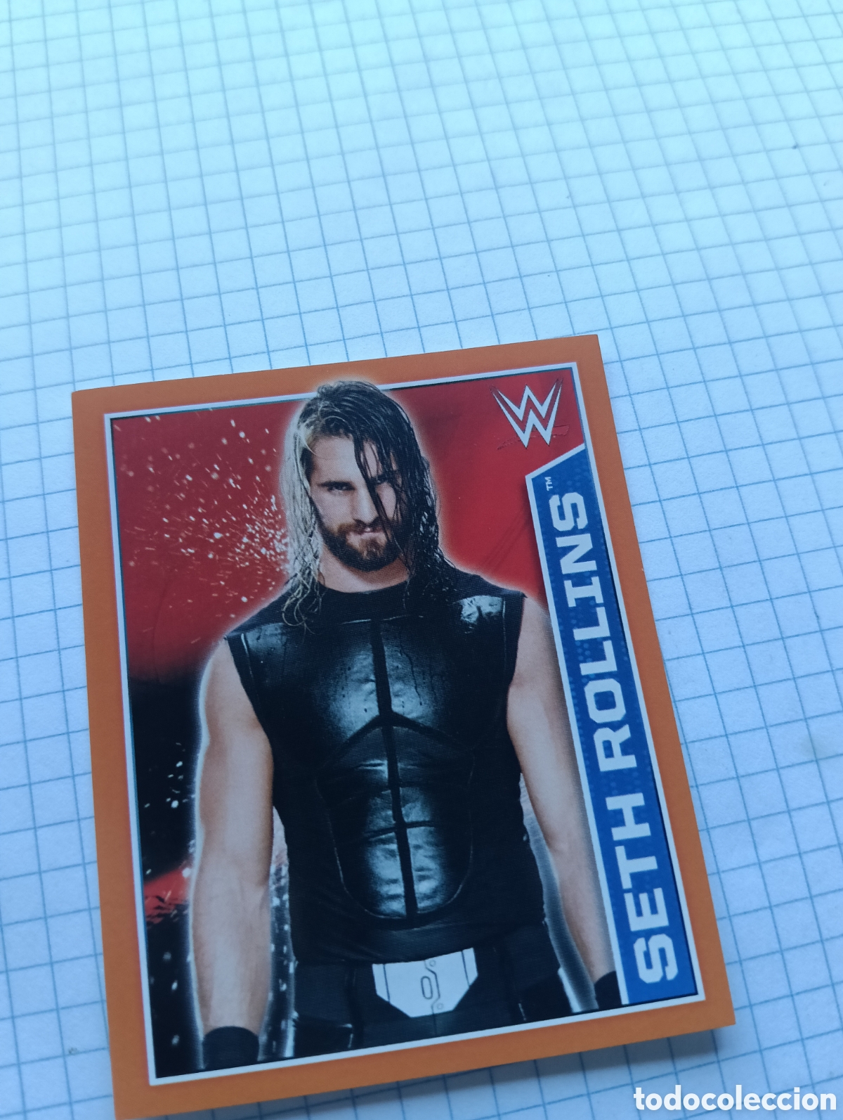 Coleccionismo Cromos antiguos: Cromo 136 Topps 2015 Presing catch WWE
