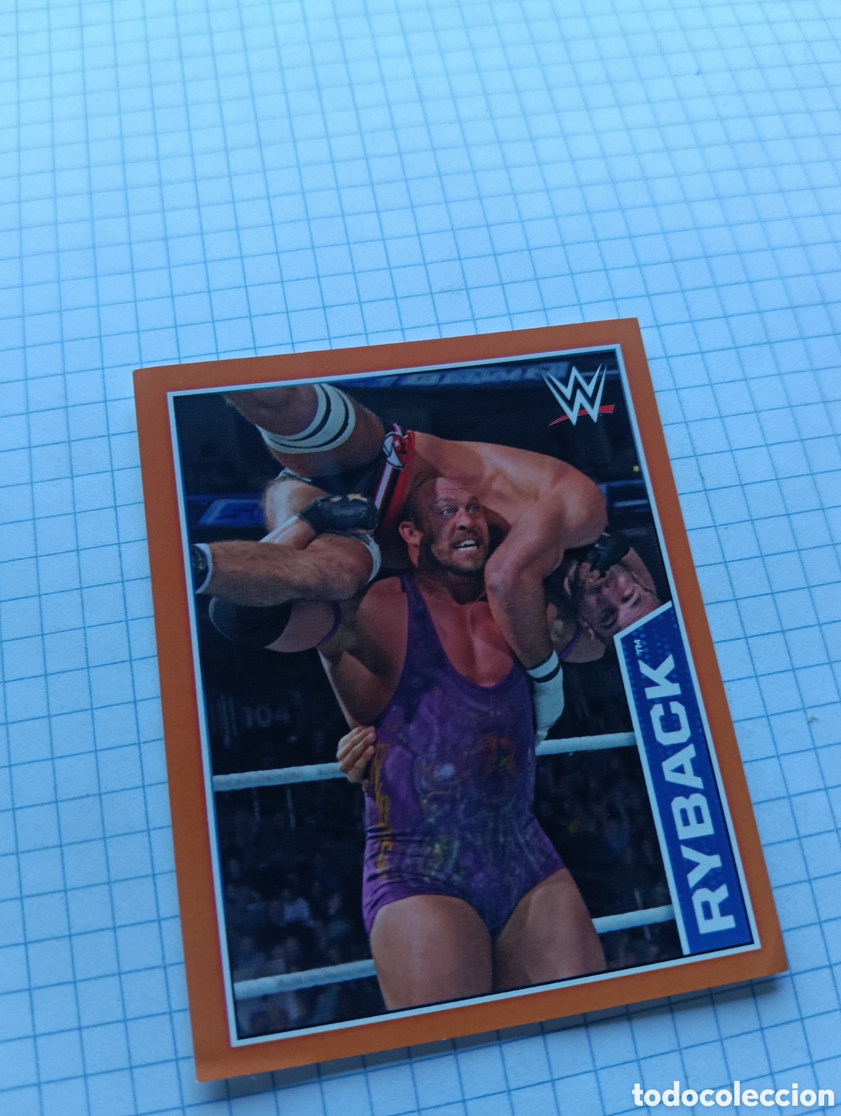 Coleccionismo Cromos antiguos: Cromo 132 Topps 2015 Presing catch WWE