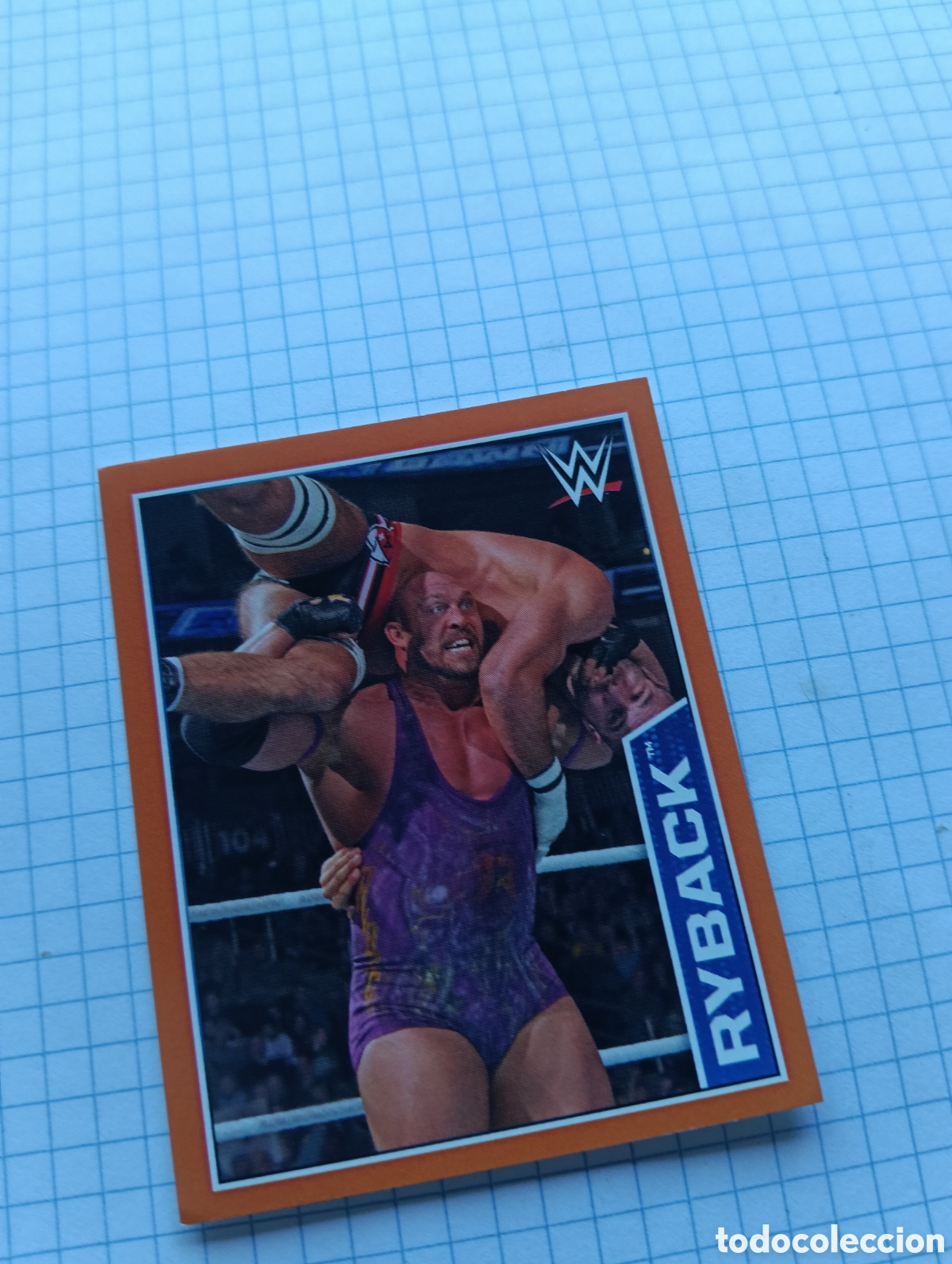 Sammeln alte Sammelbilder: Cromo 132 Topps 2015 Presing catch WWE
