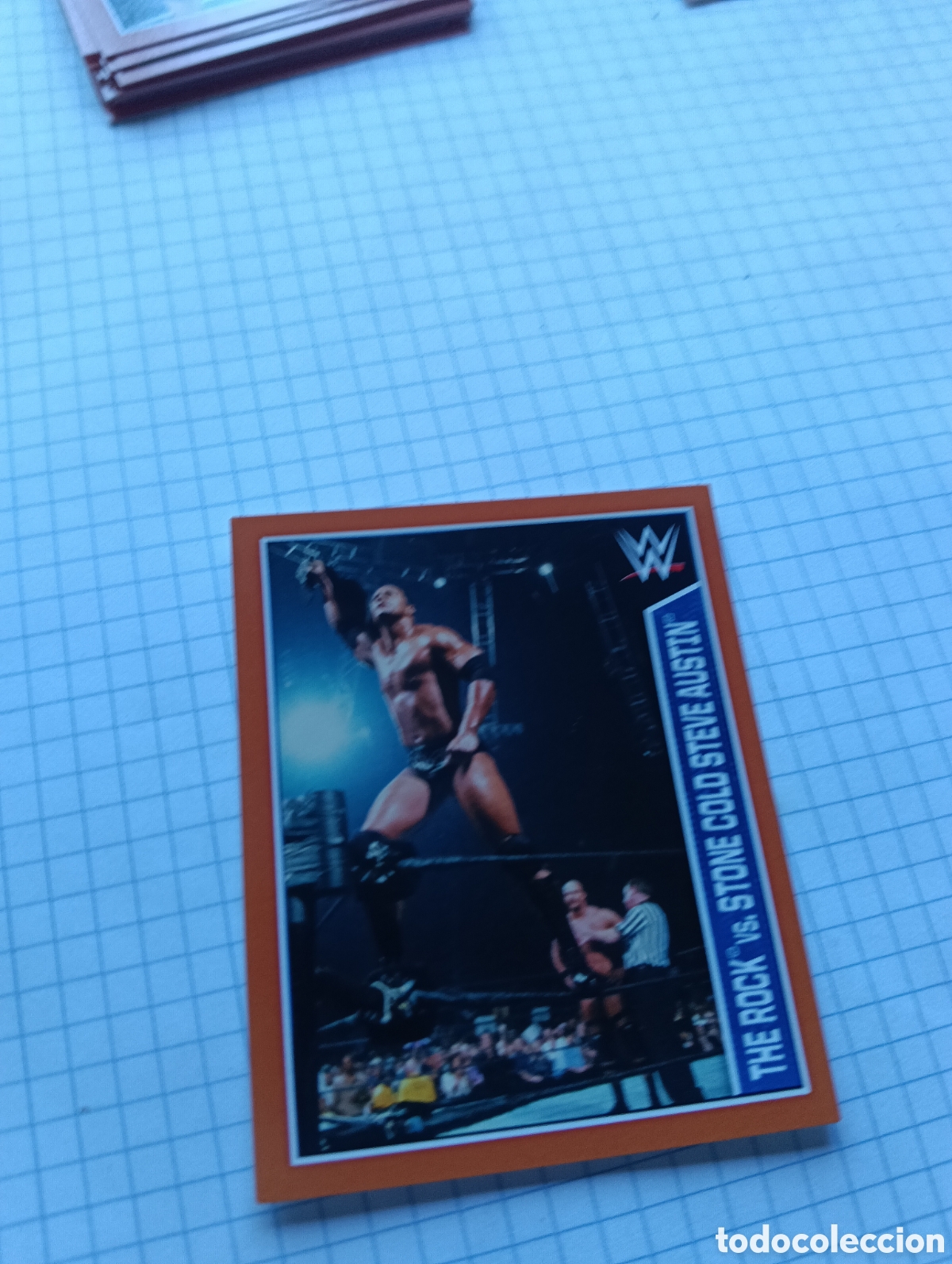 Sammeln alte Sammelbilder: Cromo 101 Topps 2015 Presing catch WWE