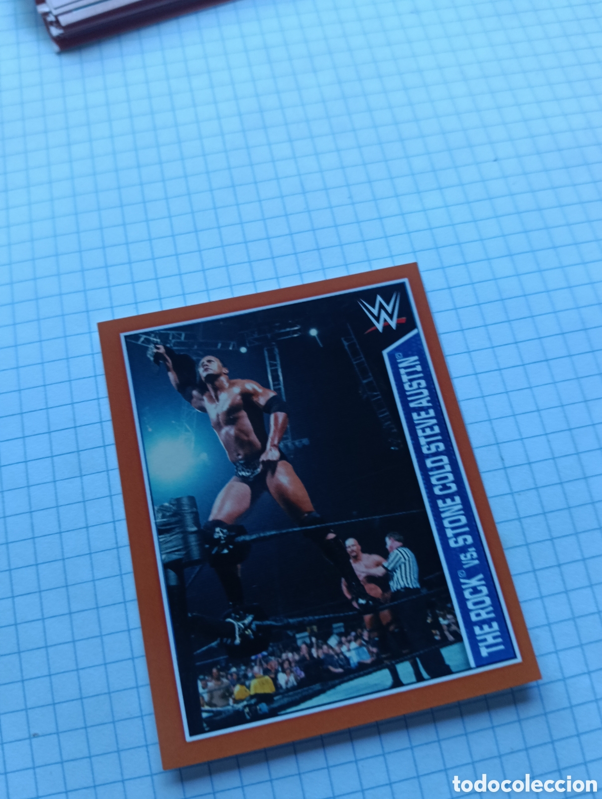 Sammeln alte Sammelbilder: Cromo 101 Topps 2015 Presing catch WWE