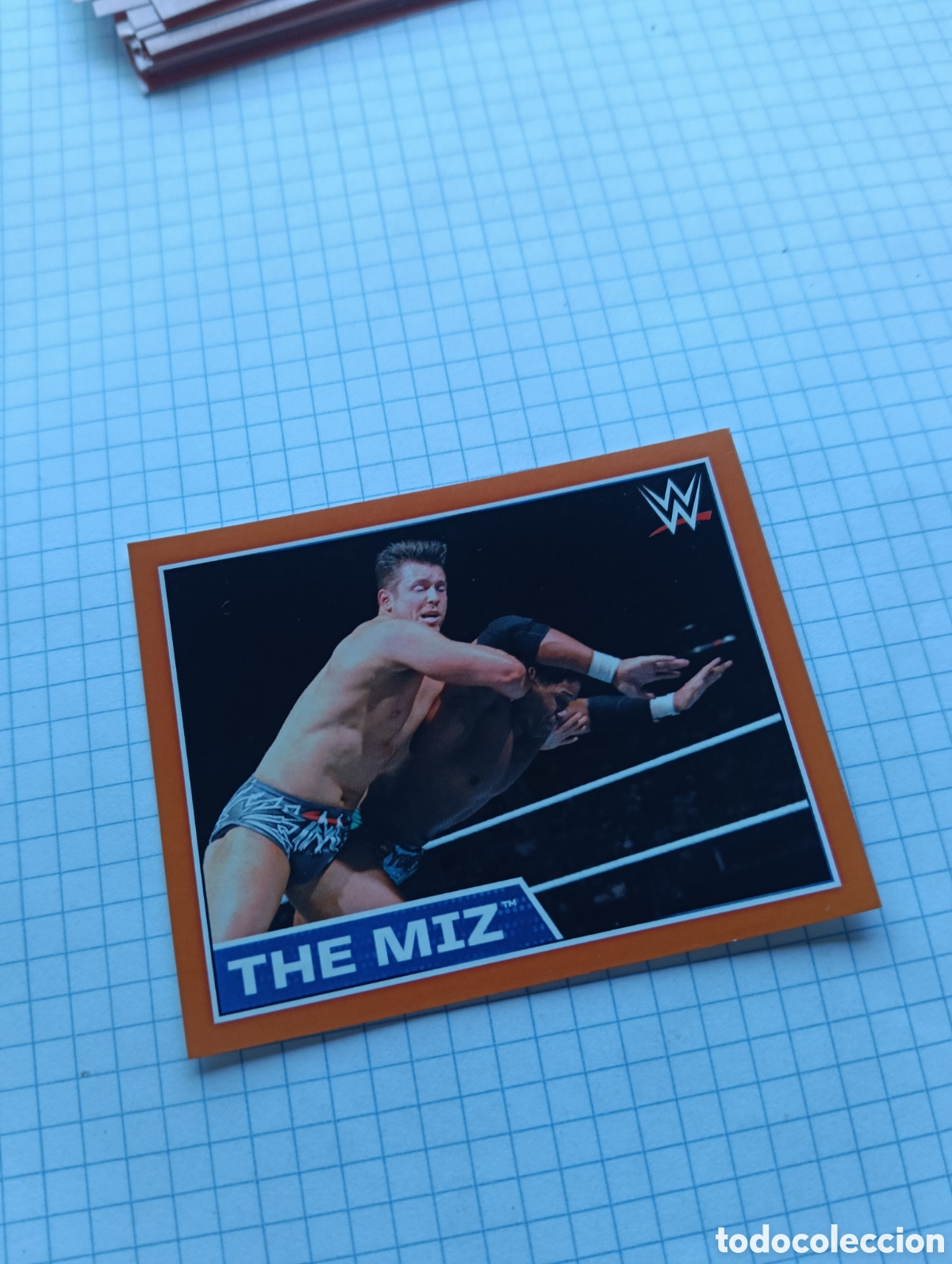 Coleccionismo Cromos antiguos: Cromo 74 Topps 2015 Presing catch WWE