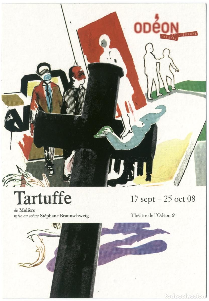 Coleccionismo Cromos antiguos: Th&eacute;&acirc;tre de l'Od&eacute;on (Paris. 2008). Tartuffe, de Moli&egrave;re; dir. St&eacute;phane Braunschweig