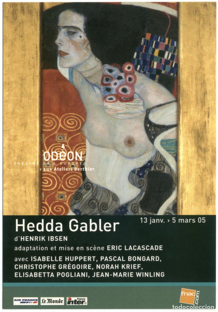 Collectionnisme Cartes &agrave; collectionner anciennes: Th&eacute;&acirc;tre de l'Od&eacute;on (Paris. 2005). hedda Gabler, de Henrik Ibsen; dir. Eric Lacascade
